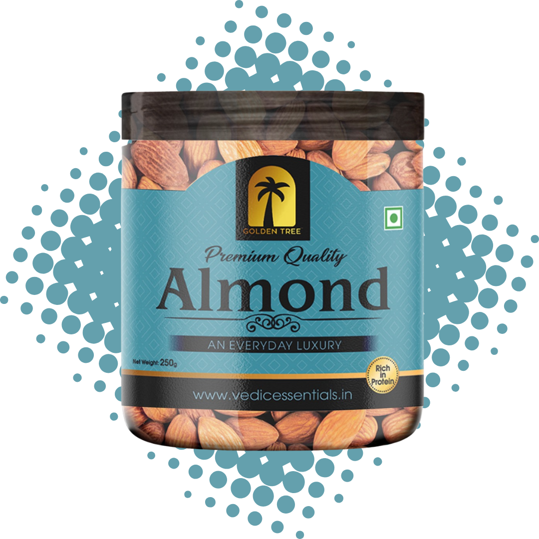 almonds 250g jar