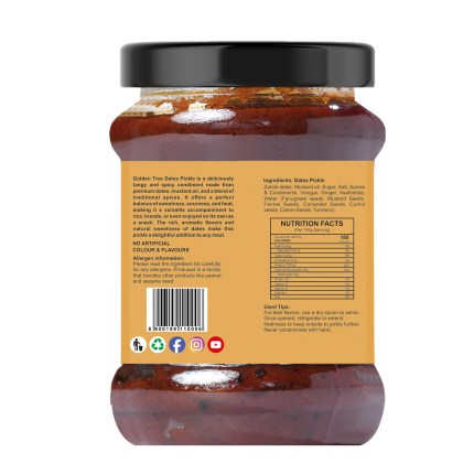 Golden Tree Premium Dates Pickle 500gm